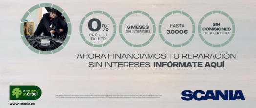 Scania lanza una campaña de financiación