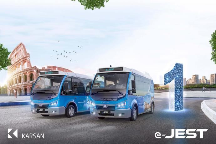 El Karsan e-Jest se consolida en el mercado de minibuses eléctricos
