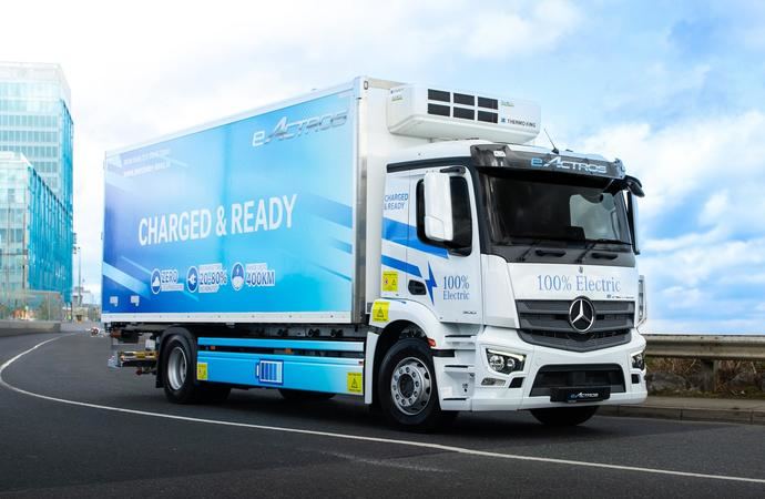 Thermo King y Mercedes-Benz se unen para electrificar el transporte frigorífico