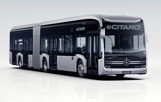 El Mercedes eCitaro G articulado llegará al mercado durante el próximo año 2020