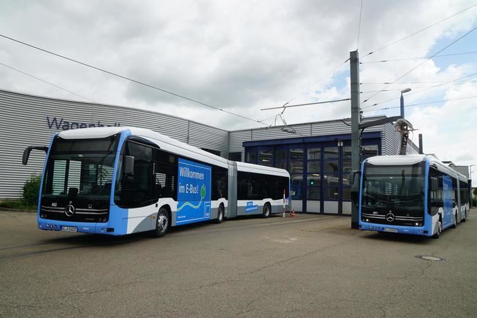 Daimler inicia la entrega de 14 buses eCitaro G en Alemania