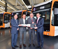 Autobuses eléctricos de Mercedes para Mannheim y Heidelberg