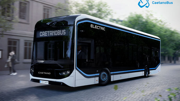 CaetanoBus alcanza las 50 unidades en Oporto con la entrega de 30 eléctricos 