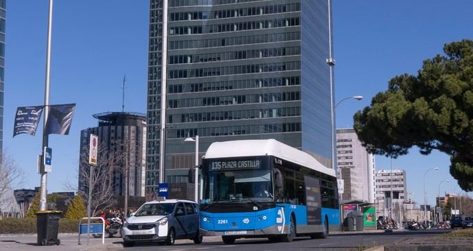 EMT Madrid amplía la línea 135 entre la plaza de Castilla y el Ramón y Cajal