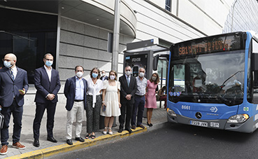 Primer piloto de bus a demanda entre el 12 de Octubre e Infanta Leonor