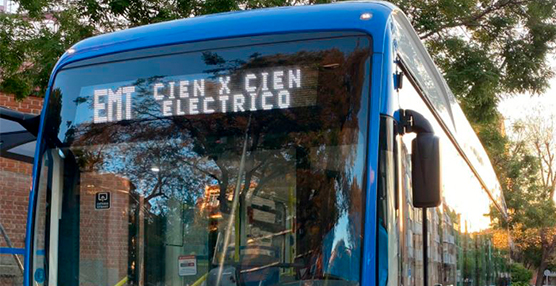 La línea 81 de EMT también se moverá solo con autobuses eléctricos