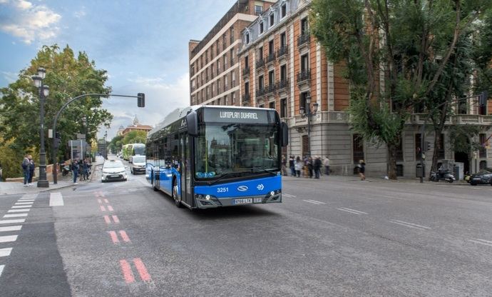 Madrid va a recibirá 20 autobuses eléctricos Urbino 9 LE y 30 Urbino 12