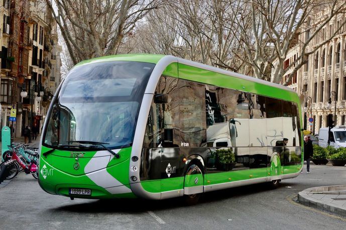 EMT Palma de Mallorca presenta su nuevo autobús eléctrico