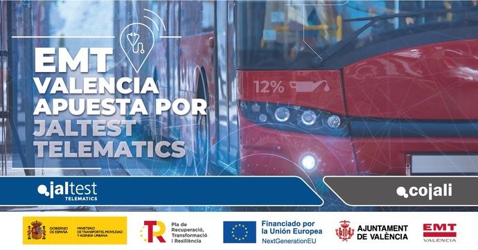 La EMT de Valencia y Jaltest se unen para optimizar y organizar su flota