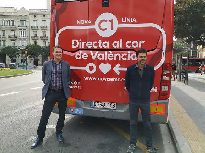 EMT de Valencia lanza la campaña para informar de su nueva red