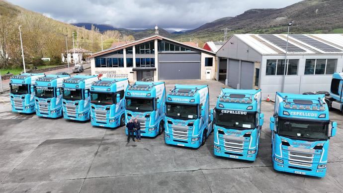 Cepelludo apuesta por Scania para mover el gran tonelaje