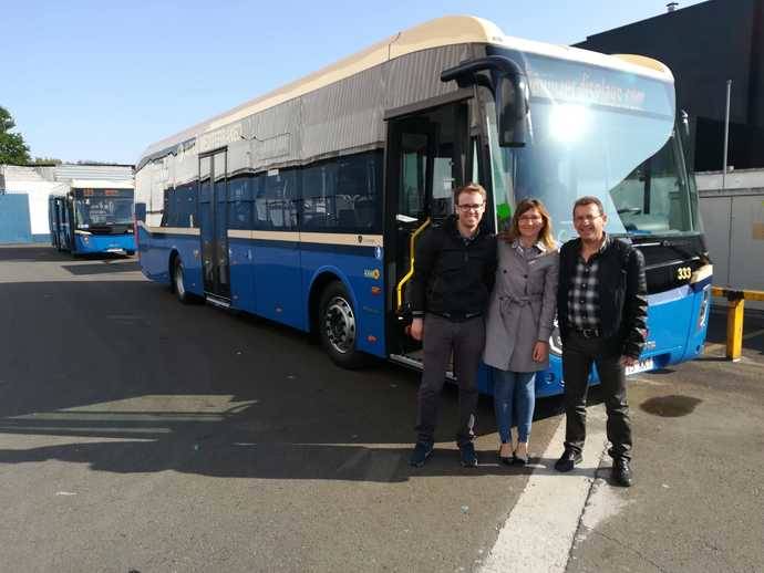 Los dos Magnus.E LE de Castrosua adquiridos por Autos Mediterráneo.