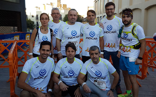 El equipo Indcar oncotrail, unidos contra el cáncer