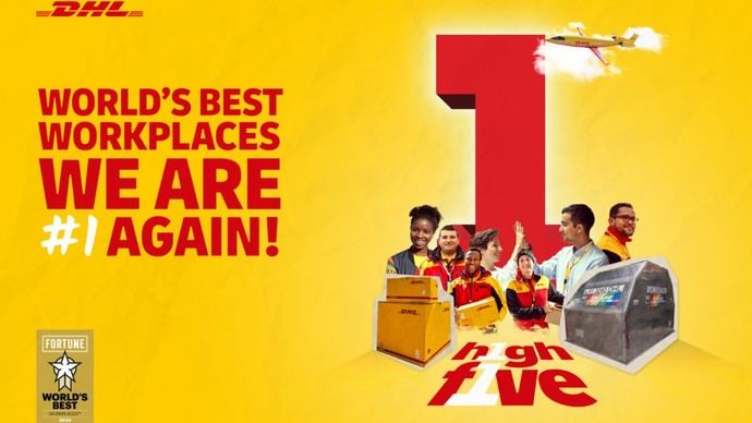 DHL Express logra el primer lugar en España como mejor empresa