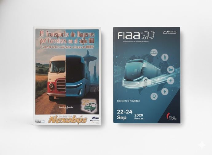 NEXOBÚS celebra 25 años de historia y compromiso con el transporte de viajeros