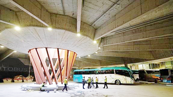 La nueva estaci&#243;n de autobuses de San Sebasti&#225;n, lista para el 15 de enero