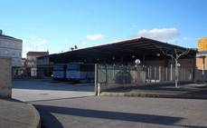 Obras estación Santa María del Páramo.