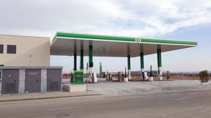 La nueva estación de servicio de BP en San Fernando de Henares.