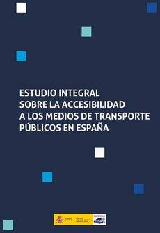 Un estudio analiza la accesibilidad del transporte públicos en España