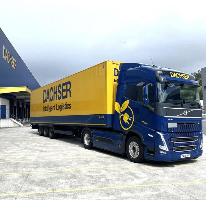 Volvo sigue entregando tractoras eléctricas: es el turno de Dachser