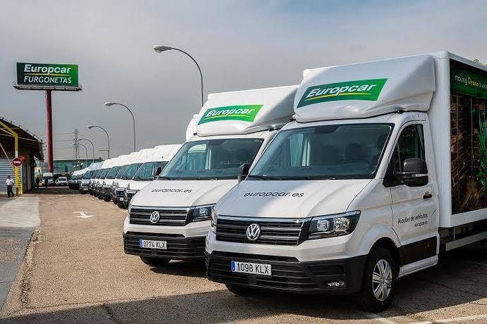 Furgonetas de Europcar.