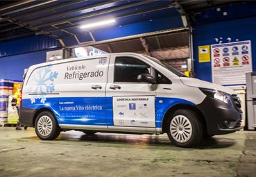 Nueva eVito isotermo refrigerada 100% eléctrica de Mercedes-Benz