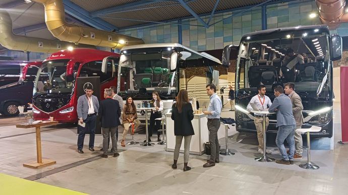 Todo un 'éxito' la Feria Andaluza del Autocar 2024 en Málaga