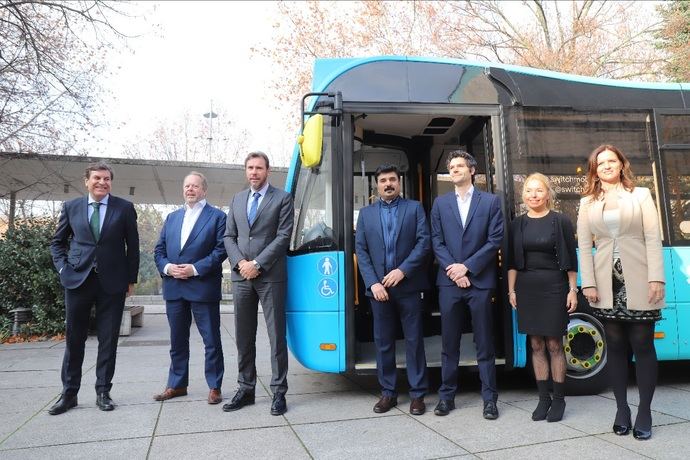El primer vehículo de Switch en Valladolid será un urbano eléctrico de 12 metros