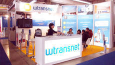 Stand Wtransnet en la Feria del Transporte.