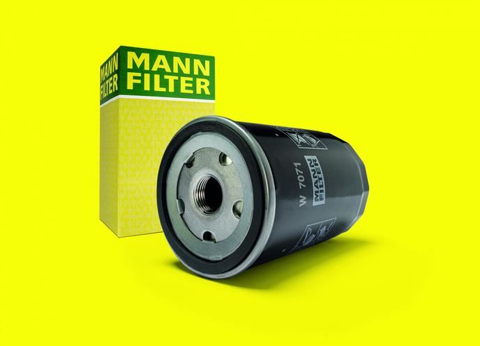 Nuevo filtro de aceite de MANN-Filter para vehículos comerciales eléctricos