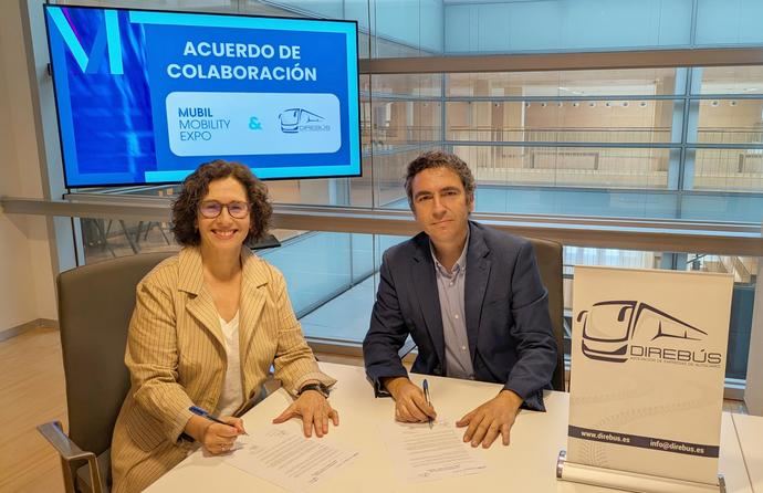 Direbús renueva su acuerdo de colaboración con Mubil Mobility Expo