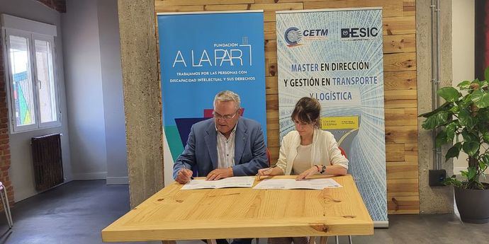 CETM y Fundación a la Par firman un acuerdo por la inclusión laboral