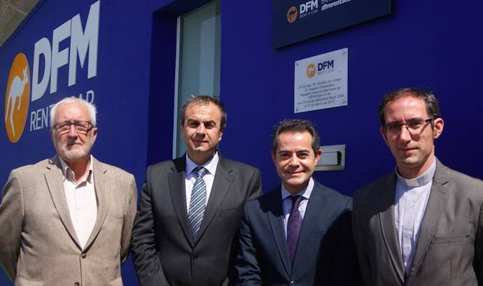 DFM Rent a Car inaugura delegación en Lorquí y planea su expansión a alicante