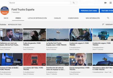 Ford Trucks España lanza su nuevo canal de YouTube