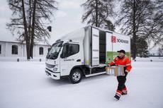 DB Schenker prueba vehículos eléctricos en condiciones invernales
