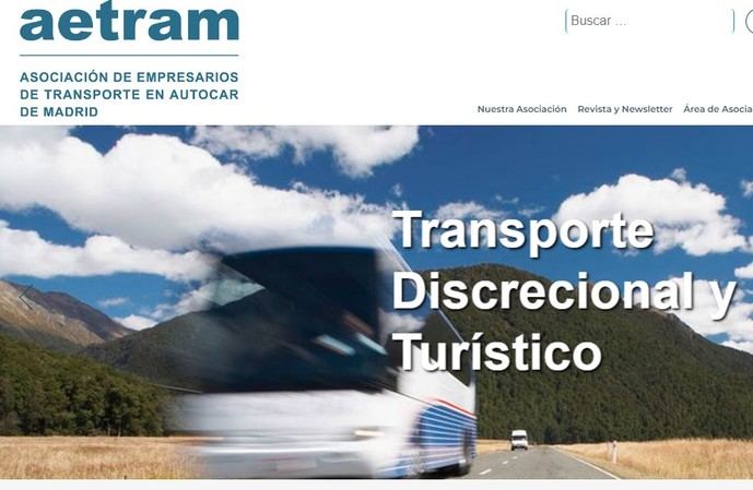 Aetram renueva su web asociativa con una navegación más accesible