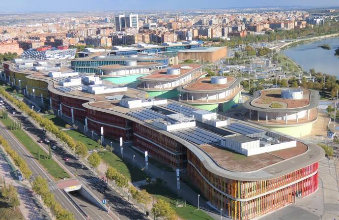 El edificio donde se encuentra la nueva sede de Zaragoza Logistics Center (ZLC).