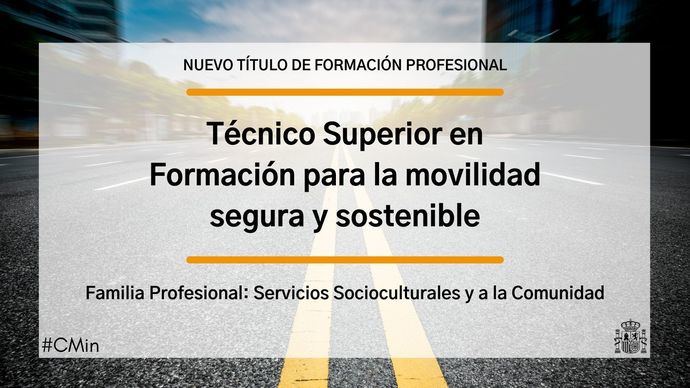 Creado el título de técnico superior para la Movilidad Segura y Sostenible