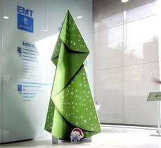 Navidad en la EMT de Madrid