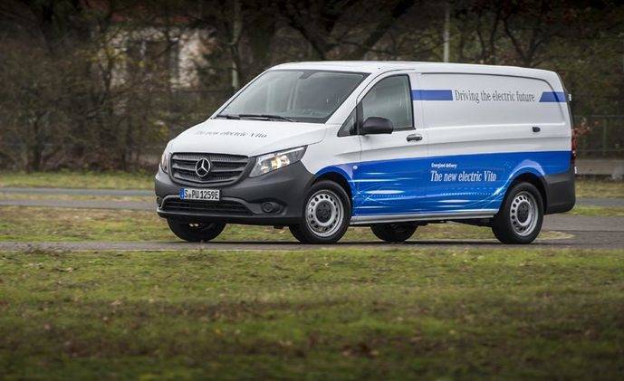Mercedes Benz Vans presenta eVito, su modelo de furgoneta eléctrica, disponible para 2018