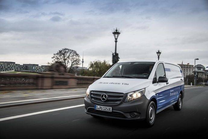 Mercedes Benz Vans presenta eVito, su modelo de furgoneta eléctrica, disponible para 2018