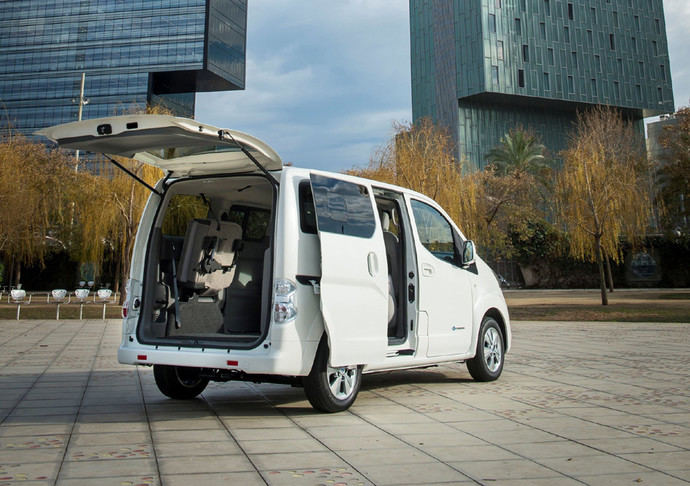 La Nissan e-NV200, la furgoneta más vendida en España