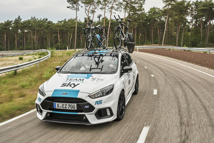 Dos años más de colaboración con el Equipo Ciclista Team Sky para Ford