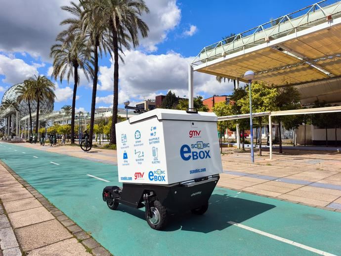 Scoobic MED transforma la logística urbana con tecnología 5G