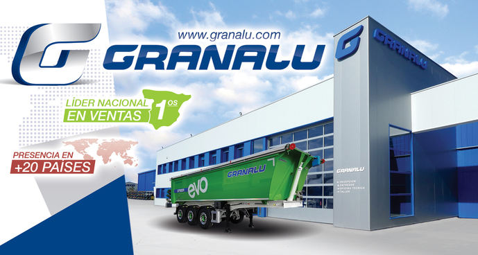 Granalu alcanza una cuota del 35% en semirremolques de aluminio