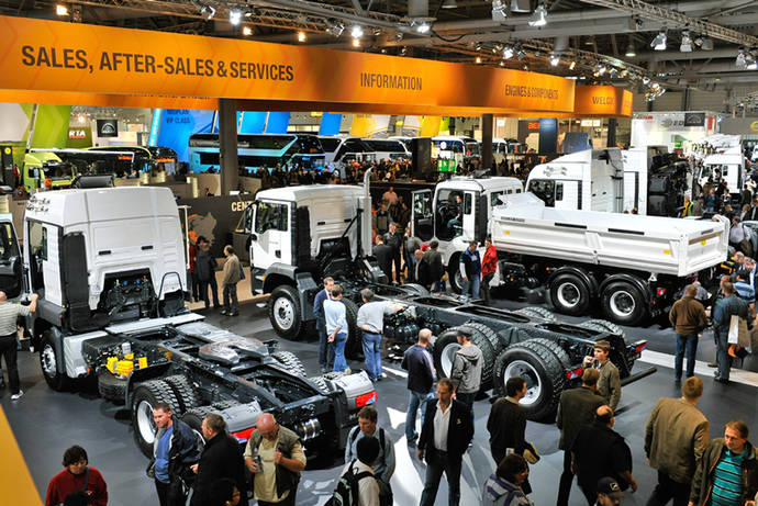 Imagen de una pasada edición de la feria IAA de Hannover.