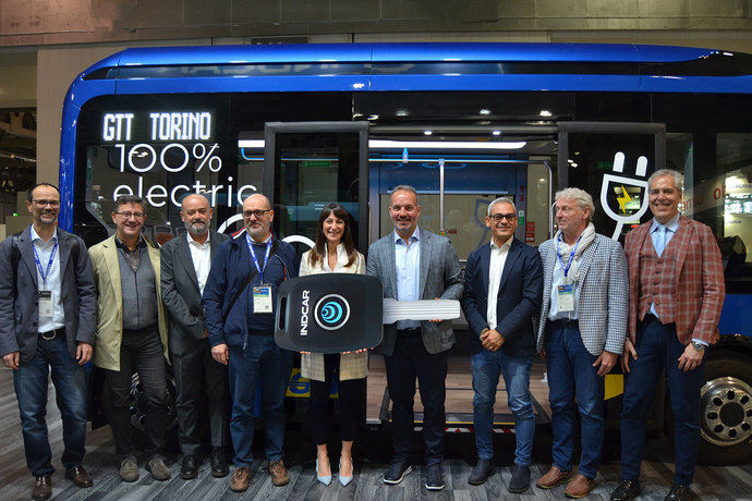 Indcar entregará 22 minubuses 100% eléctricos a GTT en Turín