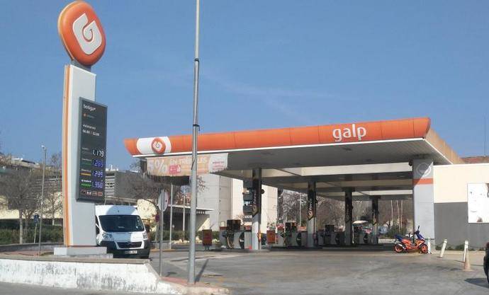 Una estación de servicio de Galp.