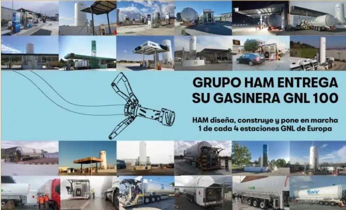 HAM hace entrega de su Gasinera GNL 100