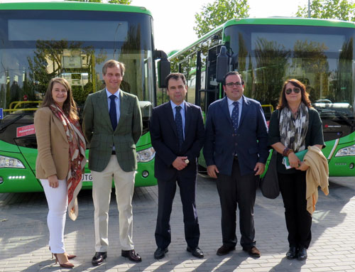 La Comunidad de Madrid incorpora 4 autobuses híbridos en Boadilla del Monte